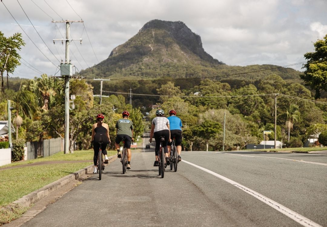 Bike On Bike Tours in Noosa Hinterland through Pomona
