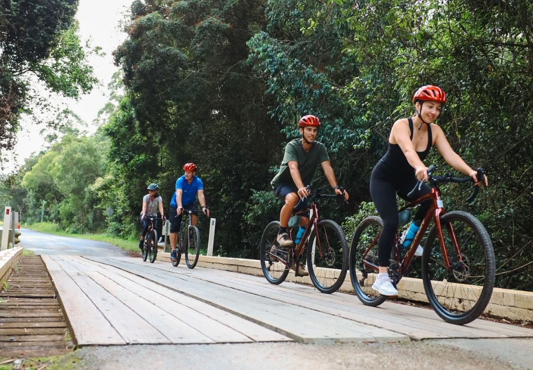 Bike On Bike Tours in Noosa Hinterland adventures with groups