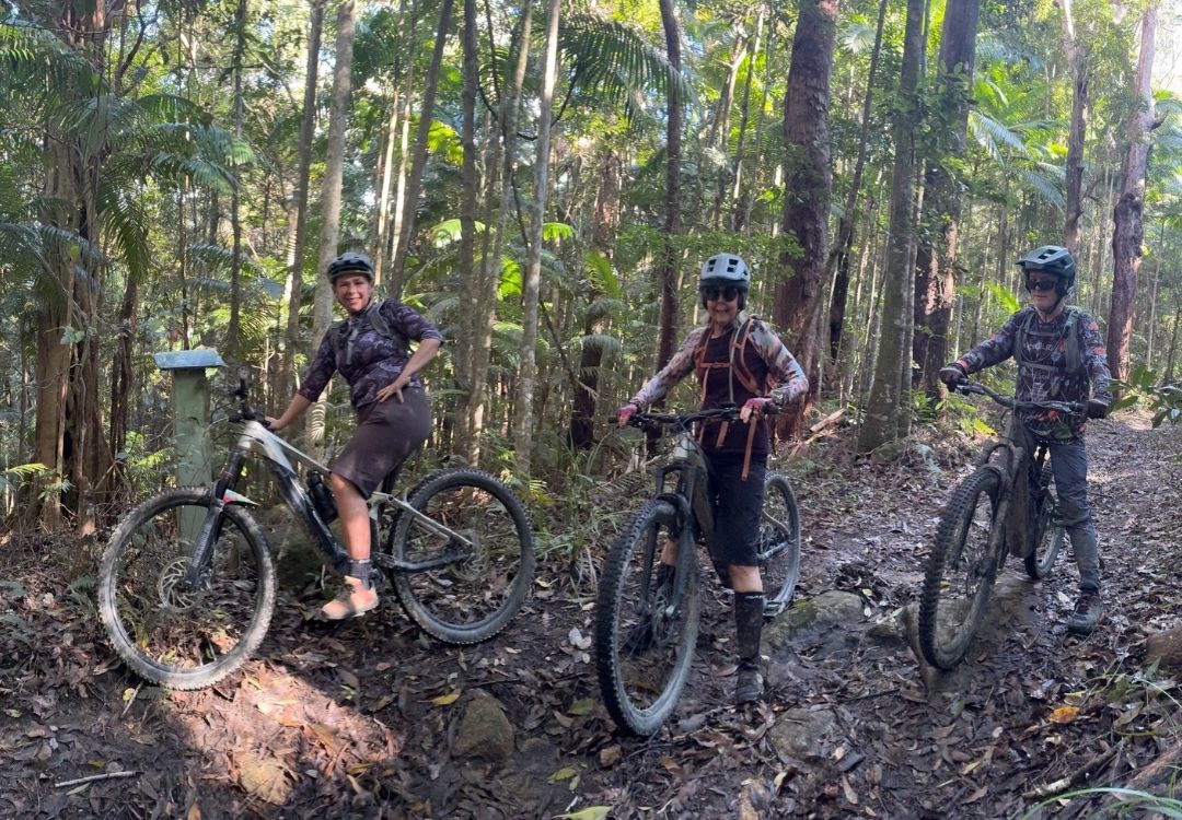 Bike On Bike Tours in Noosa Hinterland, ride in all conditions