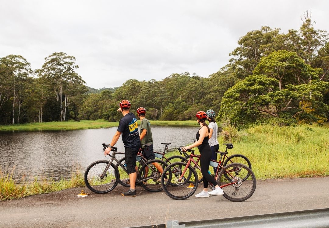 Bike On Bike Tours in Noosa Hinterland, we guide you and show you the local area