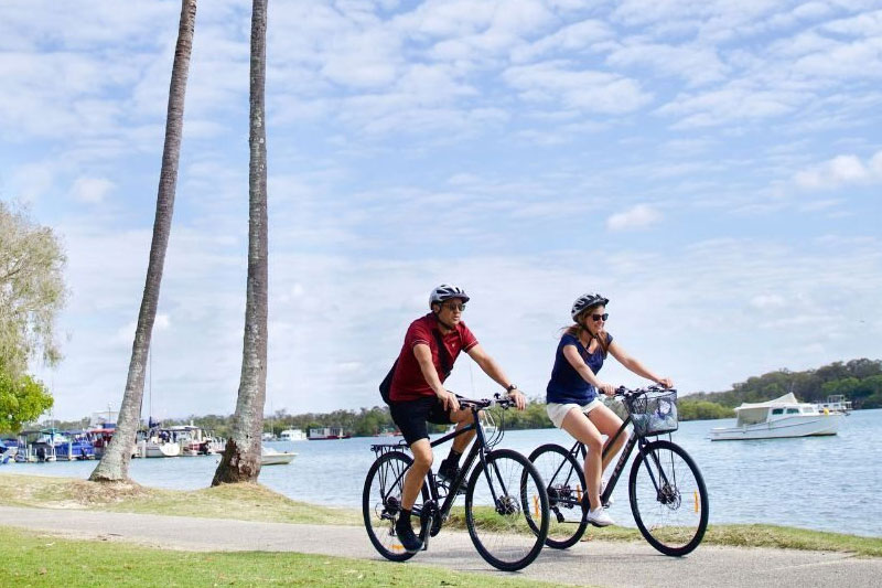 Noosa sealed bike paths with Bike On